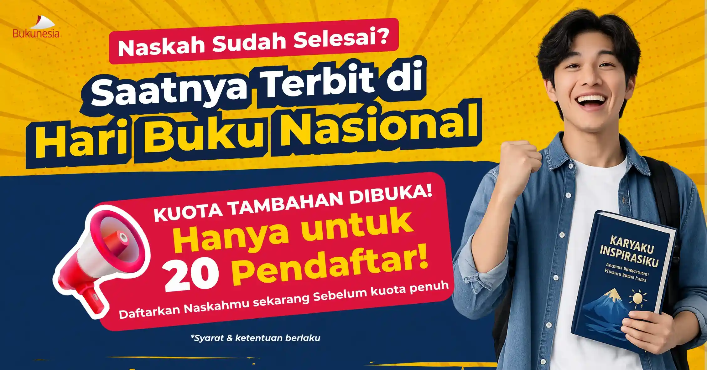 promo hari buku nasional kuota tambahan