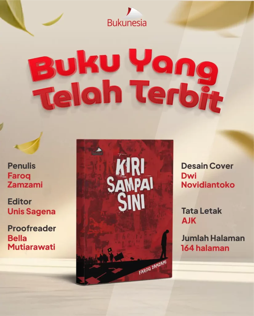 buku terbit kiri sampai sini