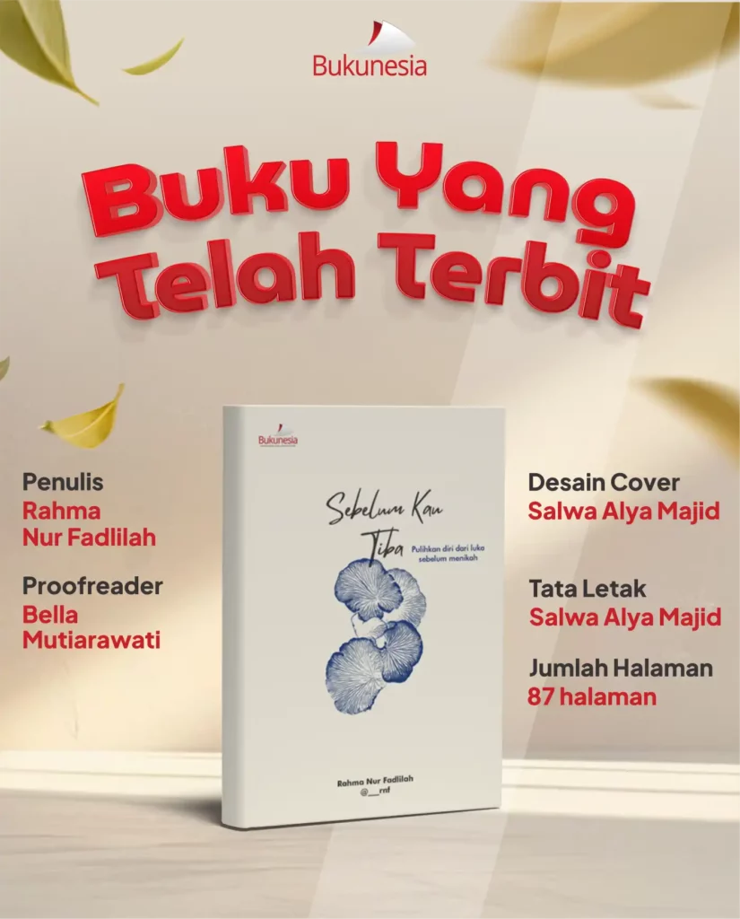 buku terbit sebelum kau tiba