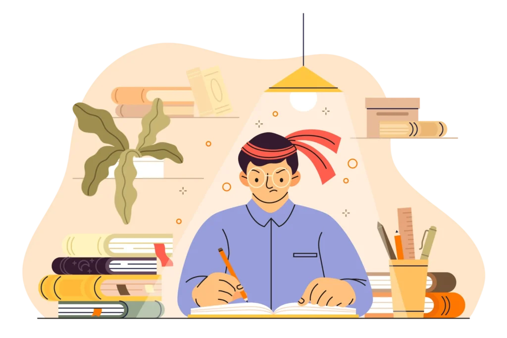 ilustrasi nulis novel