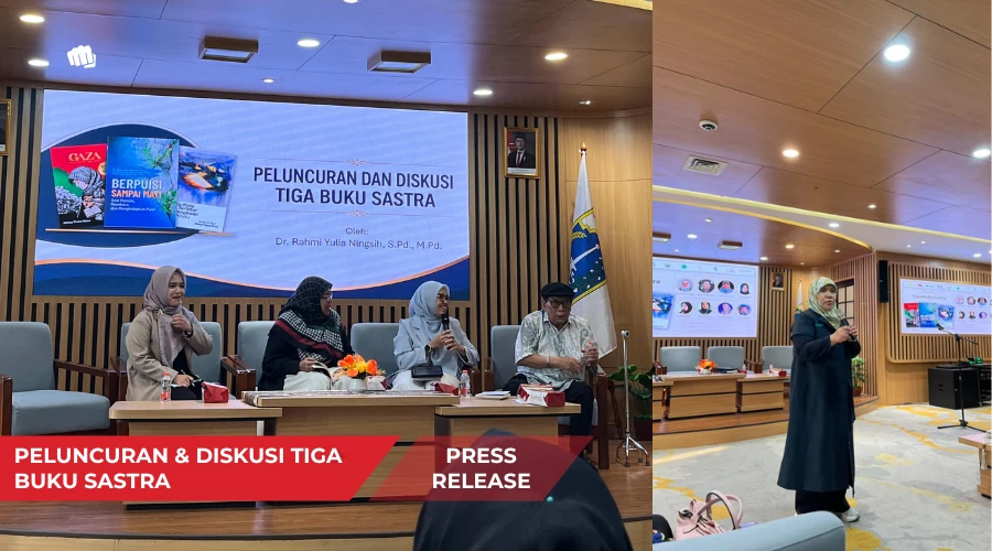 diskusi tiga buku sastra